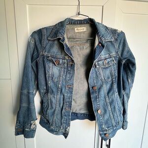 Madewell Blue Denim Jacket